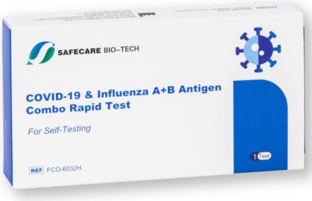 Autotest Combo safecare Grippe/Covid